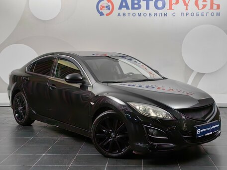 2011 Mazda 6 II (GH) Рестайлинг, чёрный, 808000 рублей, вид 1