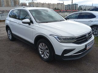 2021 Volkswagen Tiguan II Рестайлинг, белый, 3190000 рублей, вид 2
