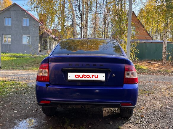2010 Lada (ВАЗ) Priora I, синий, 250000 рублей - вид 6
