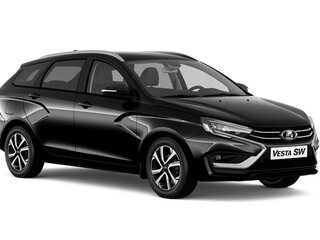 2025 Lada (ВАЗ) Vesta SW I Рестайлинг (NG), чёрный, 2192000 рублей, вид 1