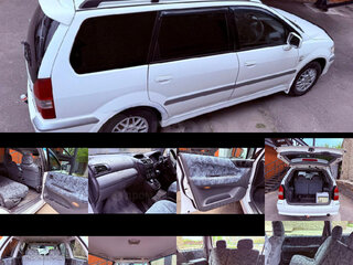 1998 Mitsubishi Chariot Grandis III, белый, 170000 рублей, вид 4