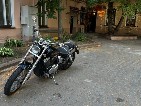 2002 Honda Shadow 400, чёрный, 360000 рублей, вид 1