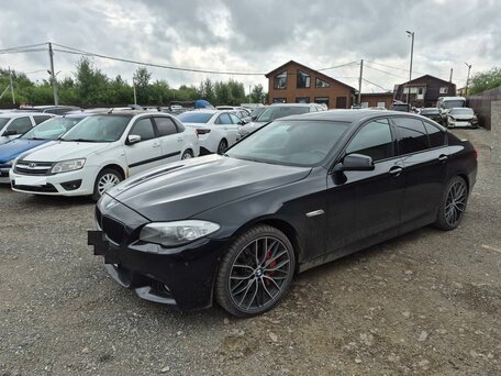 2013 BMW 5 серии 535d xDrive VI (F10/F11/F07), чёрный, 2020000 рублей, вид 2