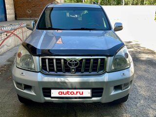 2005 Toyota Land Cruiser Prado 4-speed 120 Series, серый, 2300000 рублей, вид 1