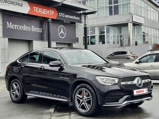 2021 Mercedes-Benz GLC Coupe 300 I (C253) Рестайлинг, чёрный, 5300000 рублей, вид 3