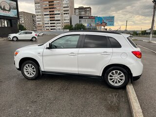 2013 Mitsubishi ASX I Рестайлинг, белый, 1100000 рублей, вид 4