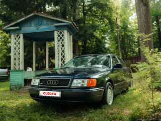 1991 Audi 100 IV (C4), синий, 560000 рублей, вид 3