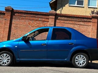 2006 Renault Logan I, синий, 340000 рублей, вид 4