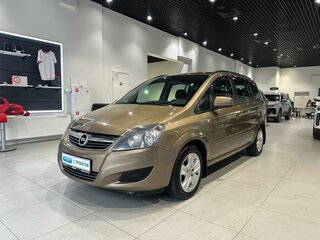 2012 Opel Zafira B Рестайлинг, бежевый, 580000 рублей, вид 1