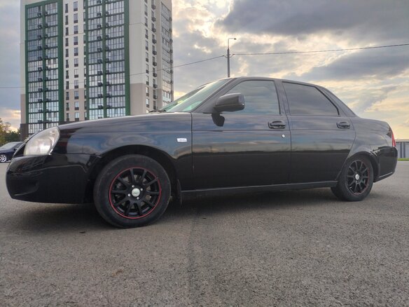 2010 Lada (ВАЗ) Priora I, чёрный, 350000 рублей - вид 23