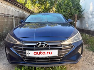 2018 Hyundai Elantra VI (AD) Рестайлинг, синий, 1200000 рублей, вид 5