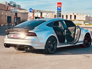 2014 Audi A7 I (4G), серебристый, 1950000 рублей, вид 5