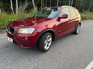 2012 BMW X3 20d xDrive II (F25), красный, 1665000 рублей, вид 1