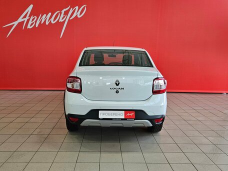 2022 Renault Logan Stepway II Рестайлинг, белый, 1025000 рублей, вид 4