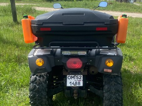 2014 Stels ATV-600YS Leopard, белый, 480000 рублей, вид 3