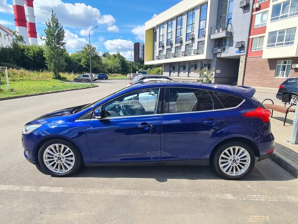 2016 Ford Focus III Рестайлинг, синий, 1149000 рублей - вид 6