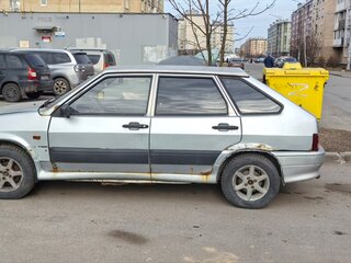 2004 Lada (ВАЗ) 2114, серебристый, 50000 рублей, вид 4