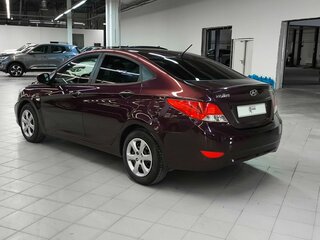 2011 Hyundai Solaris I, фиолетовый, 539000 рублей, вид 3