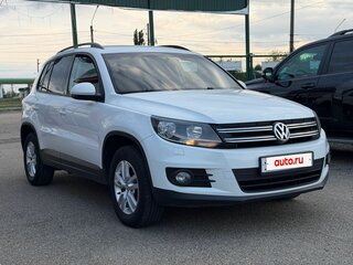 2014 Volkswagen Tiguan I Рестайлинг, белый, 1470000 рублей, вид 3