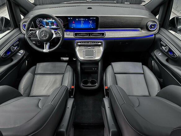 2026 Mercedes-Benz V-Класс 300 d экстра длинный III (W447) Рестайлинг 2, чёрный - вид 15