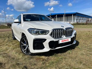 2021 BMW X6 30d III (G06), белый, 6800000 рублей, вид 1