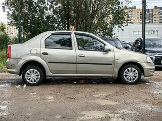 2012 Renault Logan I Рестайлинг, бежевый, 99000 рублей, вид 4