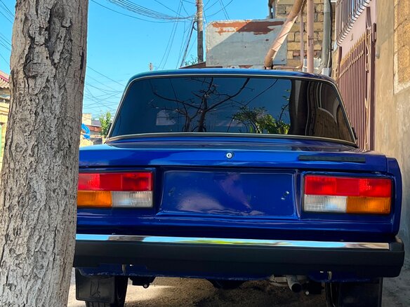 2007 Lada (ВАЗ) 2107, синий, 250000 рублей - вид 5
