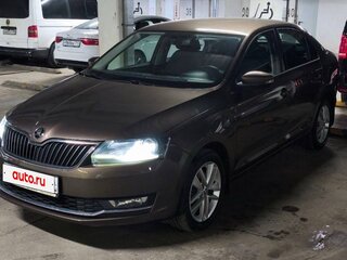 2019 Skoda Rapid I Рестайлинг, коричневый, 1390000 рублей, вид 3
