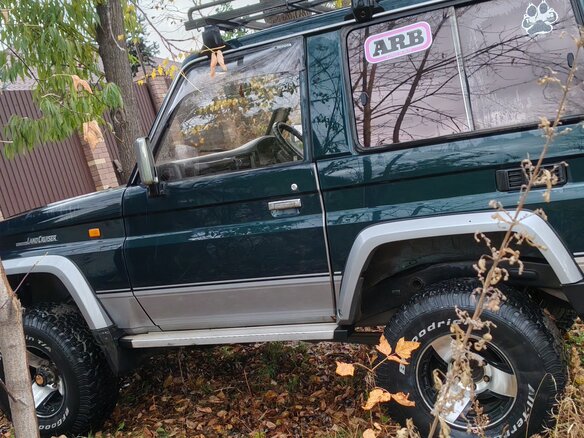 1992 Toyota Land Cruiser Prado 70 Series, зелёный, 1790000 рублей - вид 8
