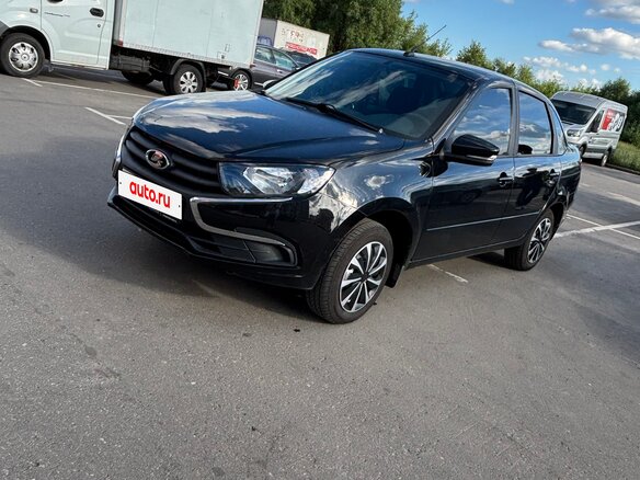 2025 Lada (ВАЗ) Granta I Рестайлинг, чёрный, 760000 рублей - вид 3