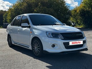 2015 Lada (ВАЗ) Granta Sport I, белый, 650000 рублей, вид 3