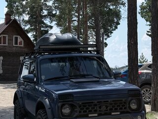 2017 Lada (ВАЗ) 2121 (4x4) I Рестайлинг, синий, 760000 рублей, вид 4