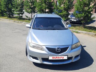 2006 Mazda 6 I (GG) Рестайлинг, серебристый, 360000 рублей, вид 2