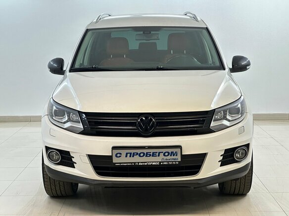 2011 Volkswagen Tiguan I Рестайлинг, белый, 1165000 рублей - вид 1