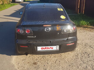 2006 Mazda 3 I (BK) Рестайлинг, чёрный, 420000 рублей, вид 2