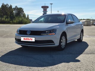 2015 Volkswagen Jetta VI Рестайлинг, белый, 799999 рублей, вид 1
