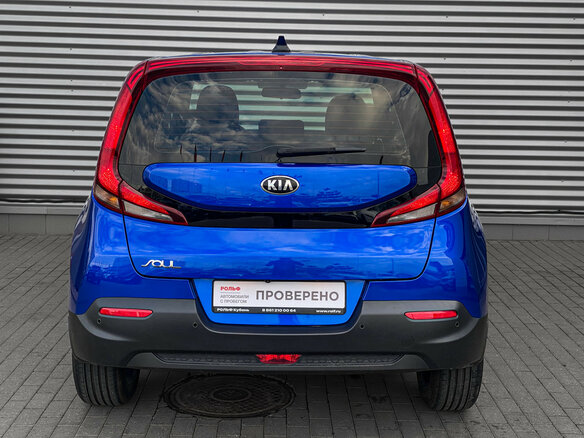 2019 Kia Soul III, синий - вид 5