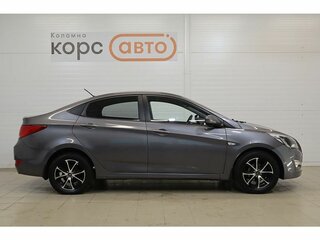 2016 Hyundai Solaris I Рестайлинг, серый, 763000 рублей, вид 4