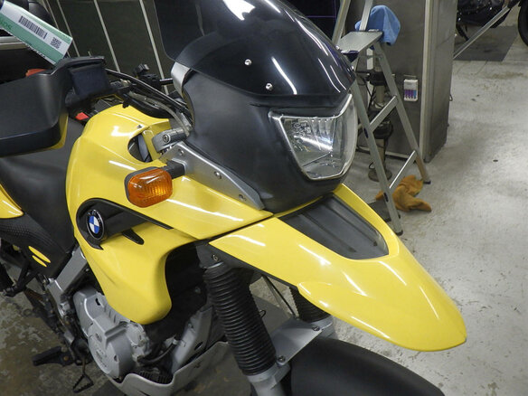 2004 BMW F 650 GS, жёлтый, 349000 рублей - вид 8