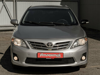 2012 Toyota Corolla X (E140, E150) Рестайлинг, серебристый, 910000 рублей, вид 2