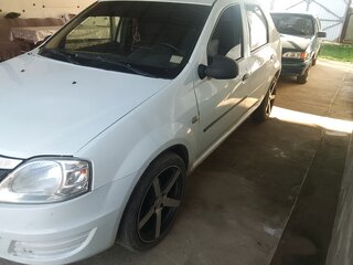 2015 Renault Logan I Рестайлинг, белый, 300000 рублей, вид 4