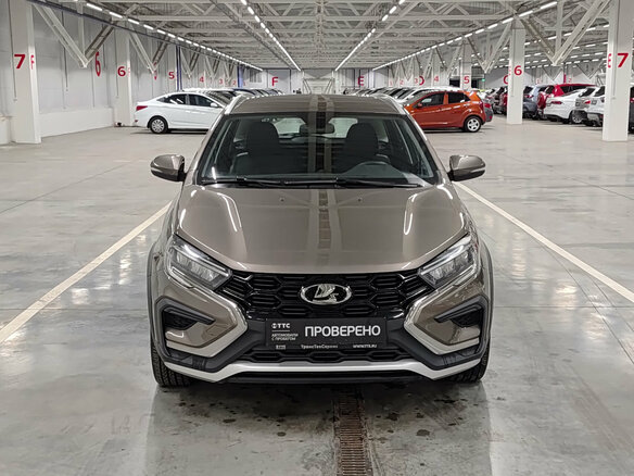 2024 Lada (ВАЗ) Vesta SW Cross I Рестайлинг (NG), коричневый, 1515000 рублей - вид 1