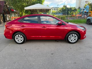 2019 Hyundai Solaris II, красный, 1110000 рублей, вид 4