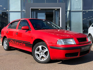 2007 Skoda Octavia I (A4) Рестайлинг, красный, 390000 рублей, вид 1