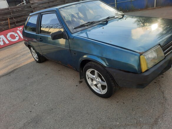 2000 Lada (ВАЗ) 2108, зелёный - вид 1