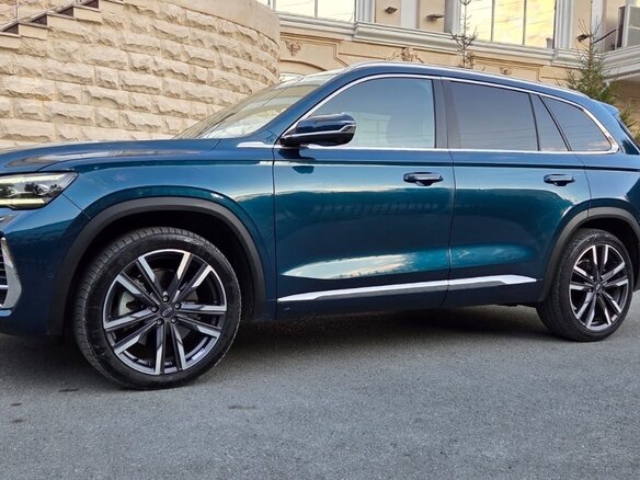 2023 Geely Monjaro (Xingyue L) I, синий - вид 7