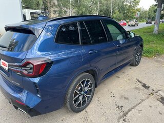 2022 BMW X3 30i xDrive III (G01) Рестайлинг, синий, 4100000 рублей, вид 3