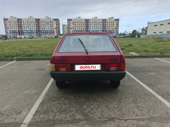 1996 Lada (ВАЗ) 2109, красный - вид 2