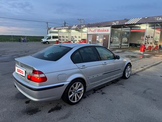 2003 BMW 3 серии 318i IV (E46) Рестайлинг, серебристый, 430000 рублей, вид 3