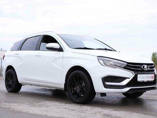 2024 Lada (ВАЗ) Vesta SW I Рестайлинг (NG), белый, 1246125 рублей, вид 3